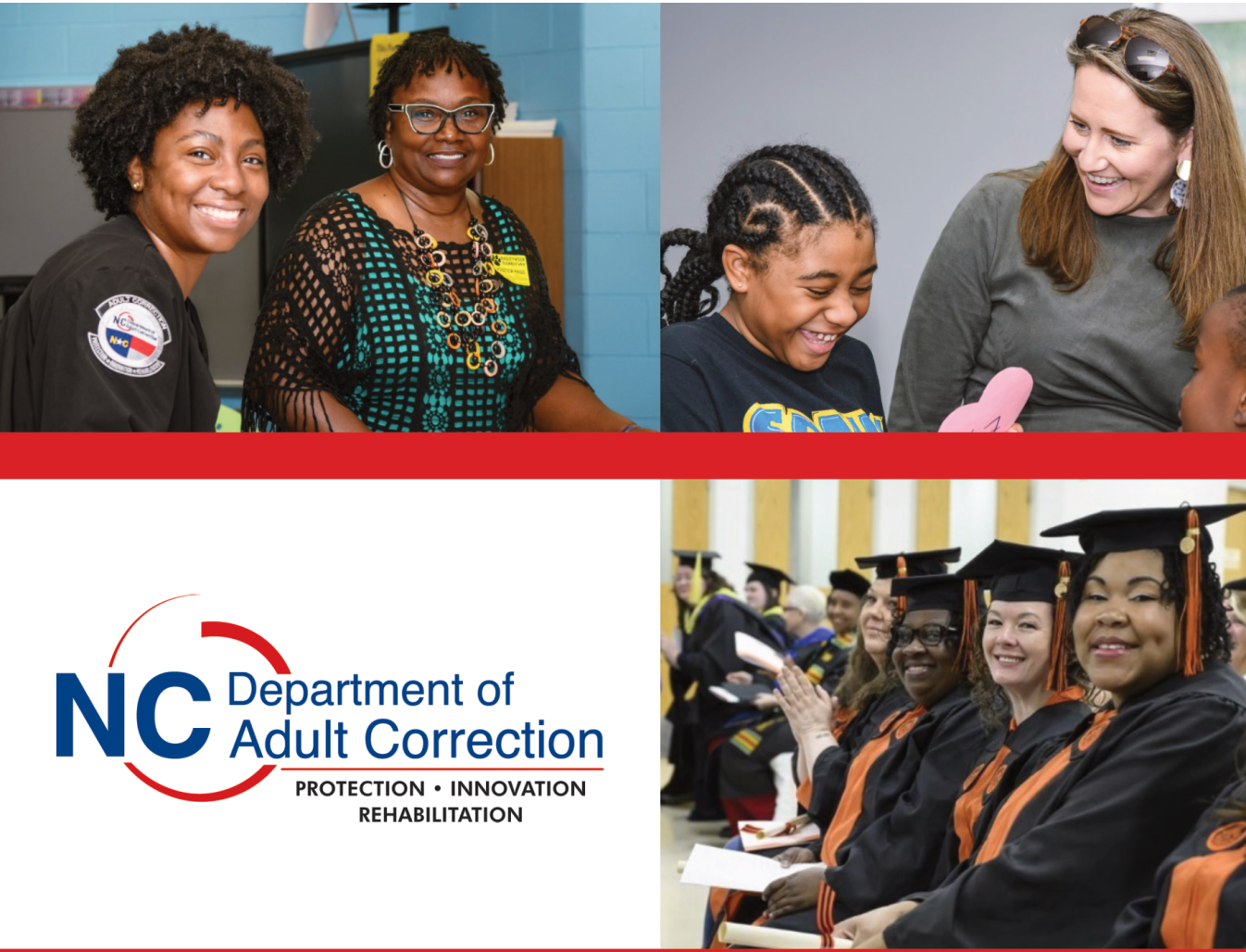 Cover collage of employees, graduates, and staff