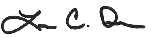 Signature of Leslie Cooley Dismukes