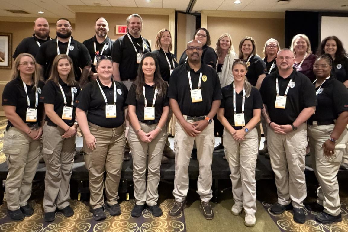 Group photo of NCDAC officers at Recovery Court conference