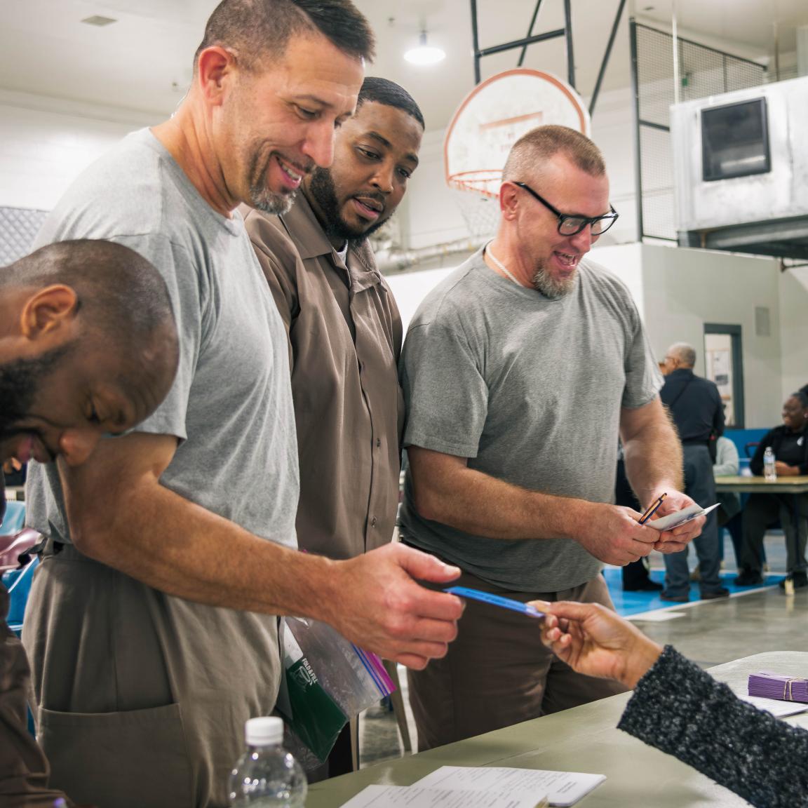 Pamlico Reentry Simulation participants