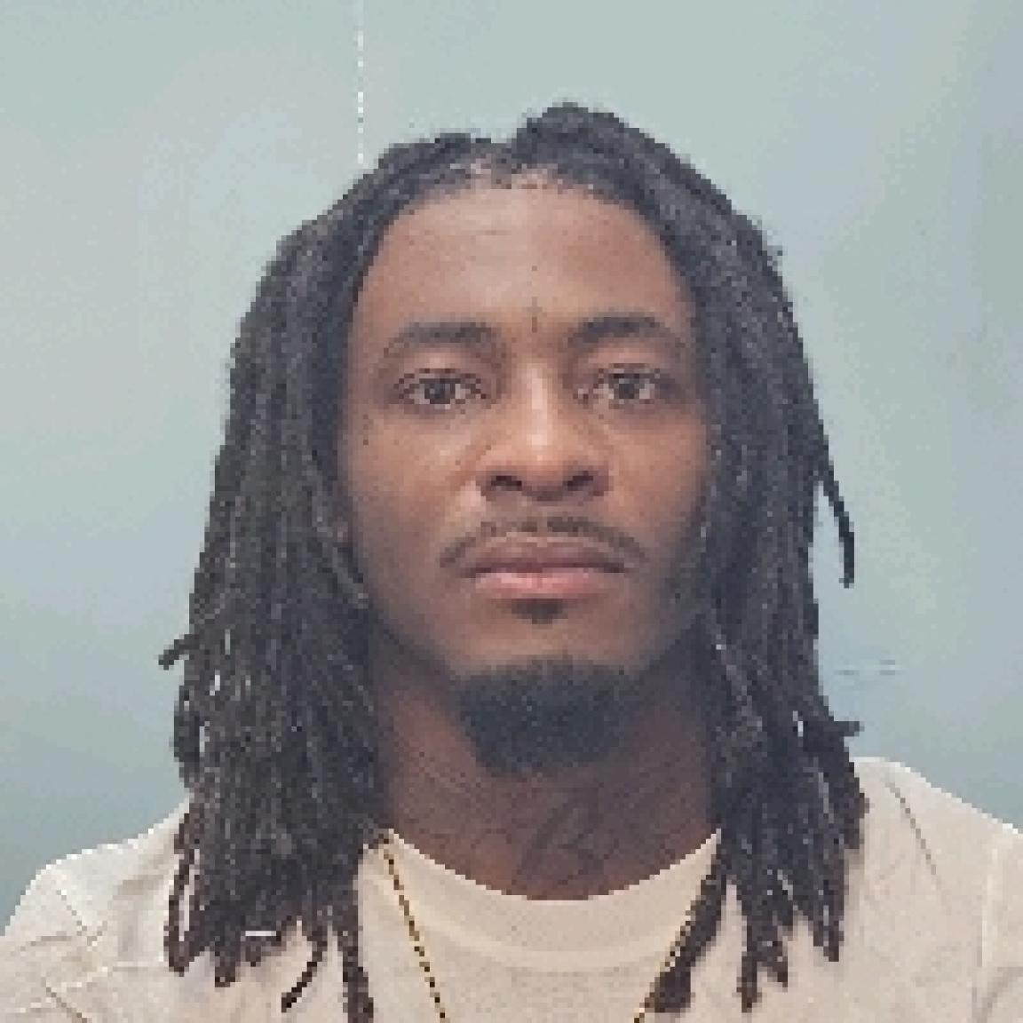 black man with dredlocks