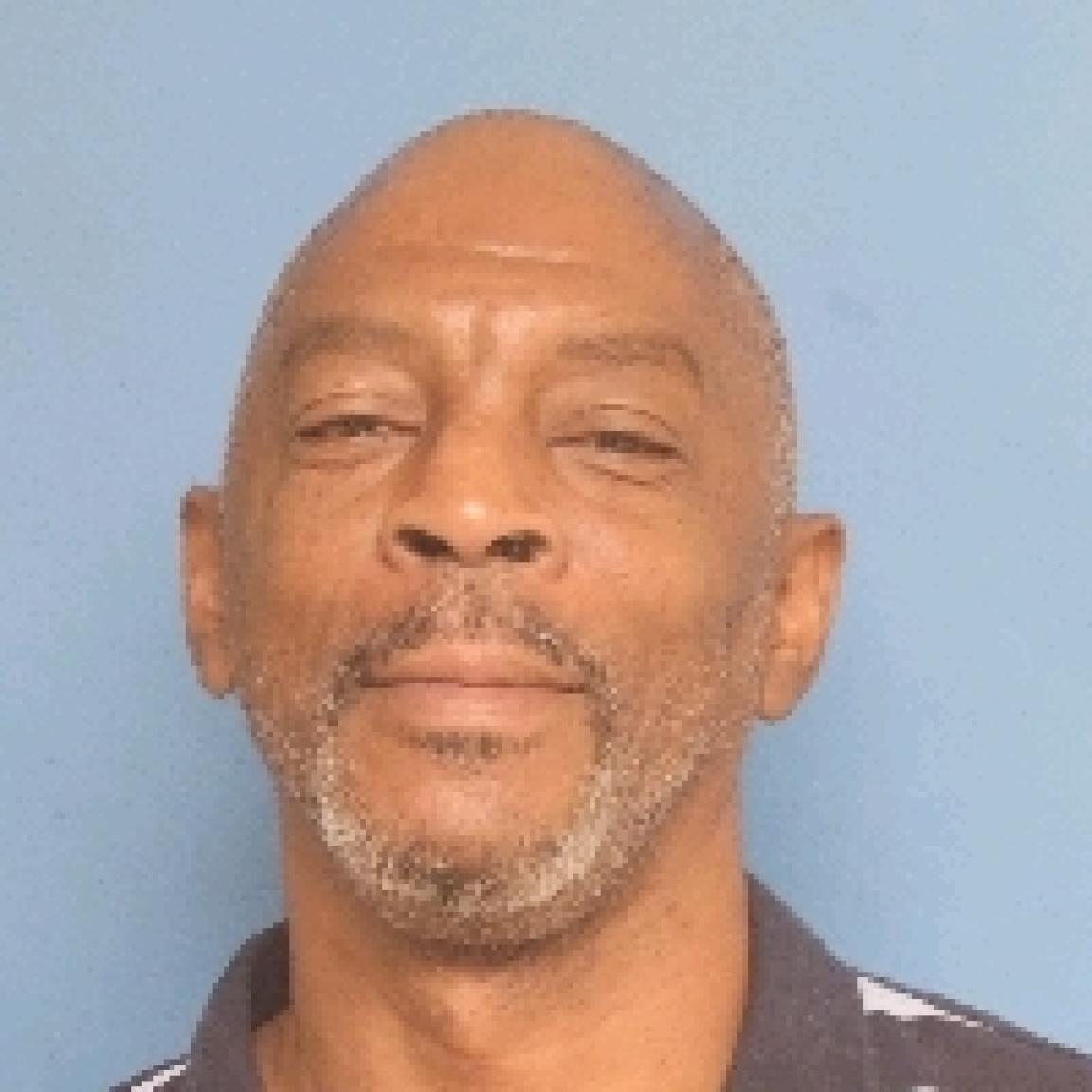 black man short cropped beard