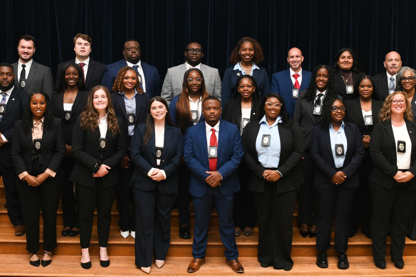 Group photo of PPO Class 5 officers