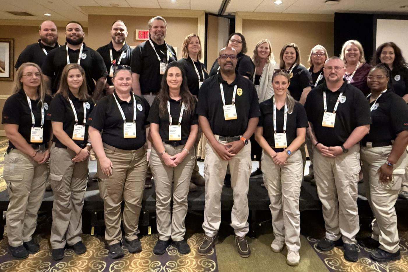 Group photo of NCDAC officers at Recovery Court conference