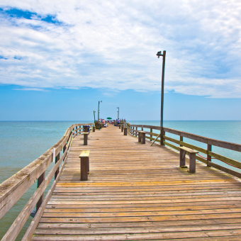 NC beach pier