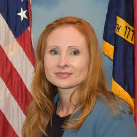 woman with red hair