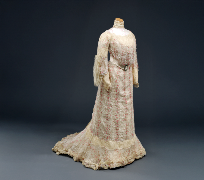 Anna Dunlevy white dress