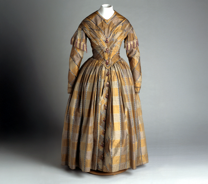 Golden Laura Caroline Battle Philips Dress