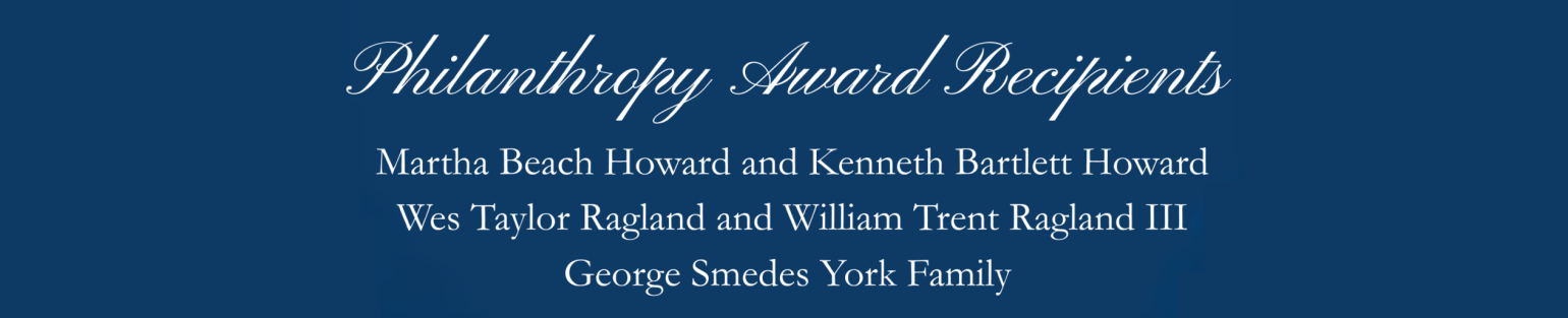 Award recipient names and information
