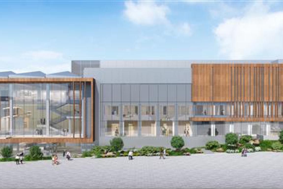 Full render of new museum building