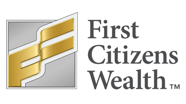 Silver and gold First Citizens Wealth logo
