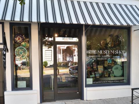 Exterior of the NC Museum of History Shop