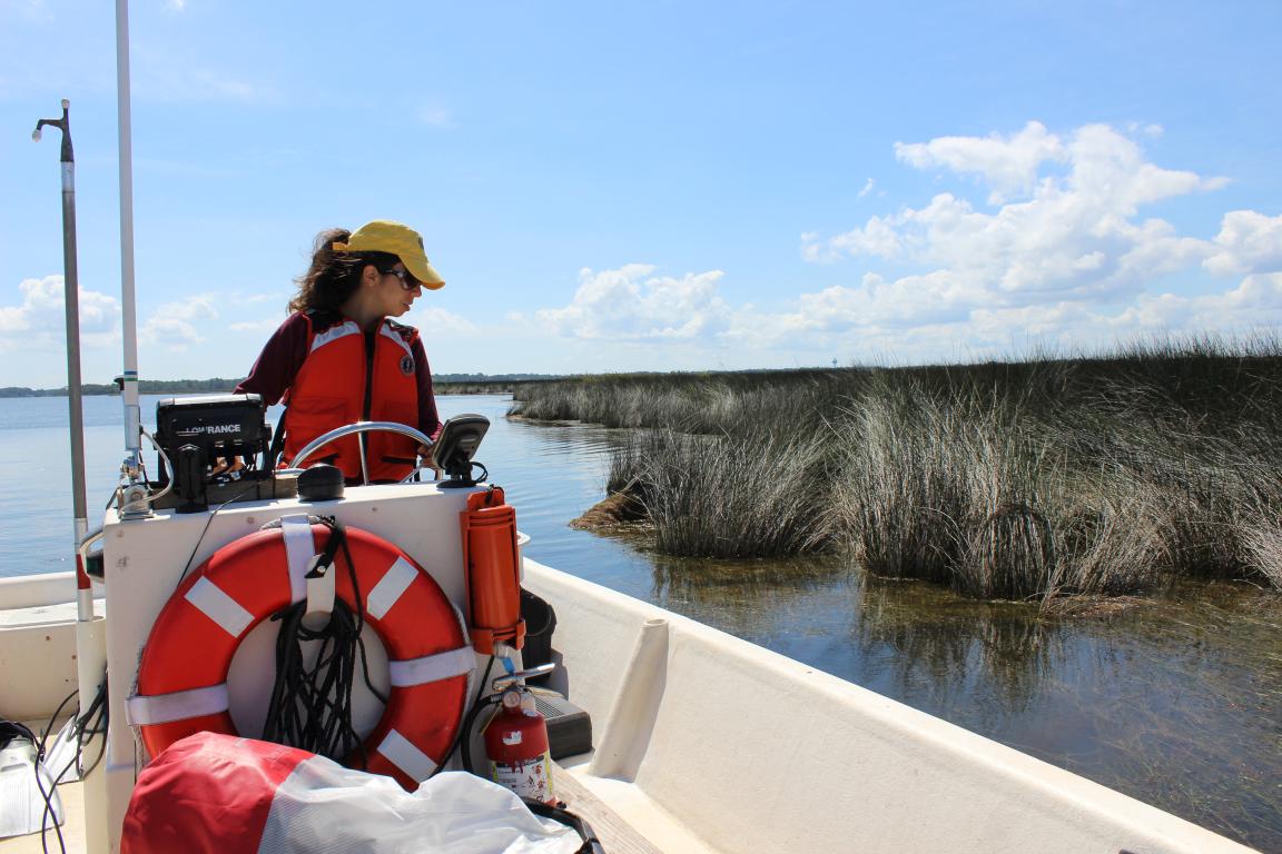 sav monitoring from boat