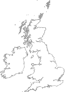 Map of UK representing dispersal
