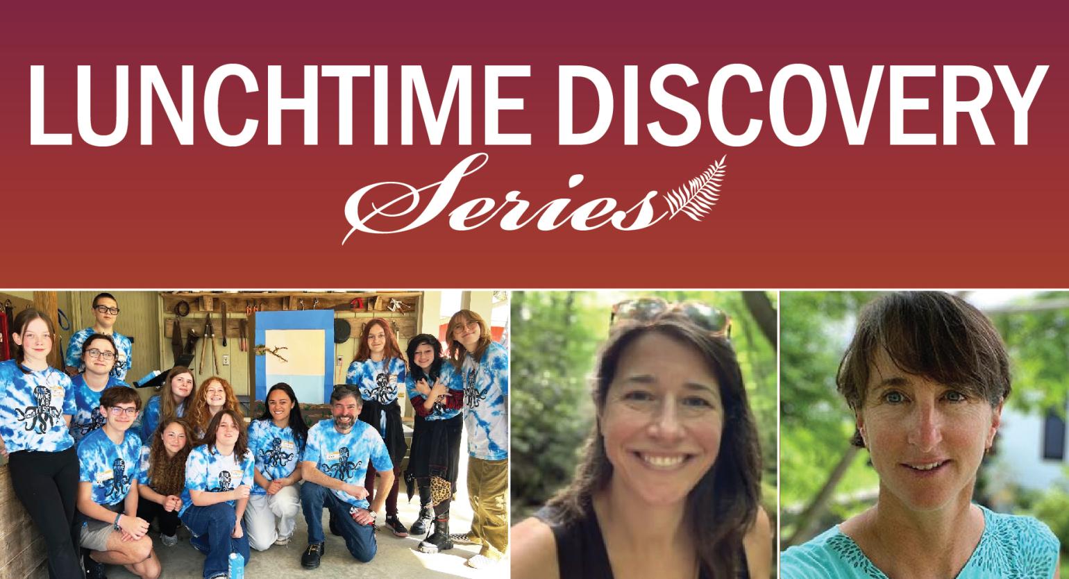 Graphic advertising the Ready, Set Resilience talk on October 1 at noon