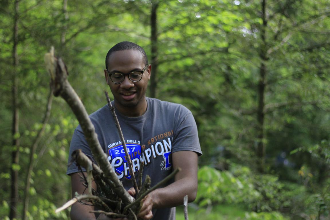 Diquan Edmonds outdoors