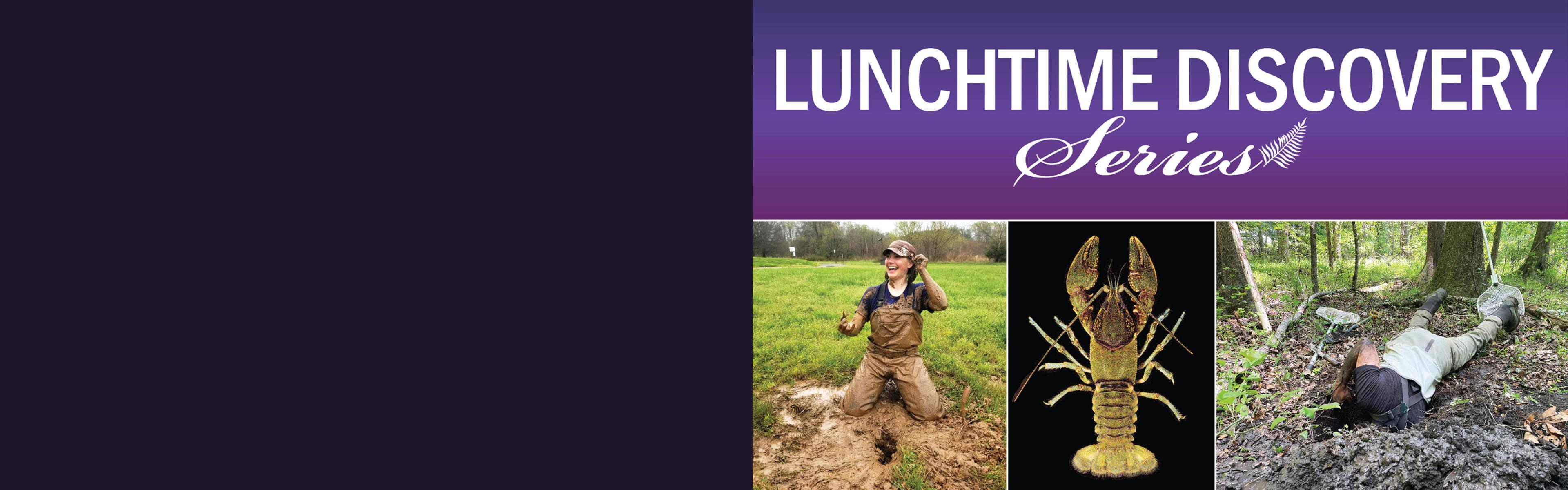 Bronwny Williams in mud, crayfish and digging in a hole