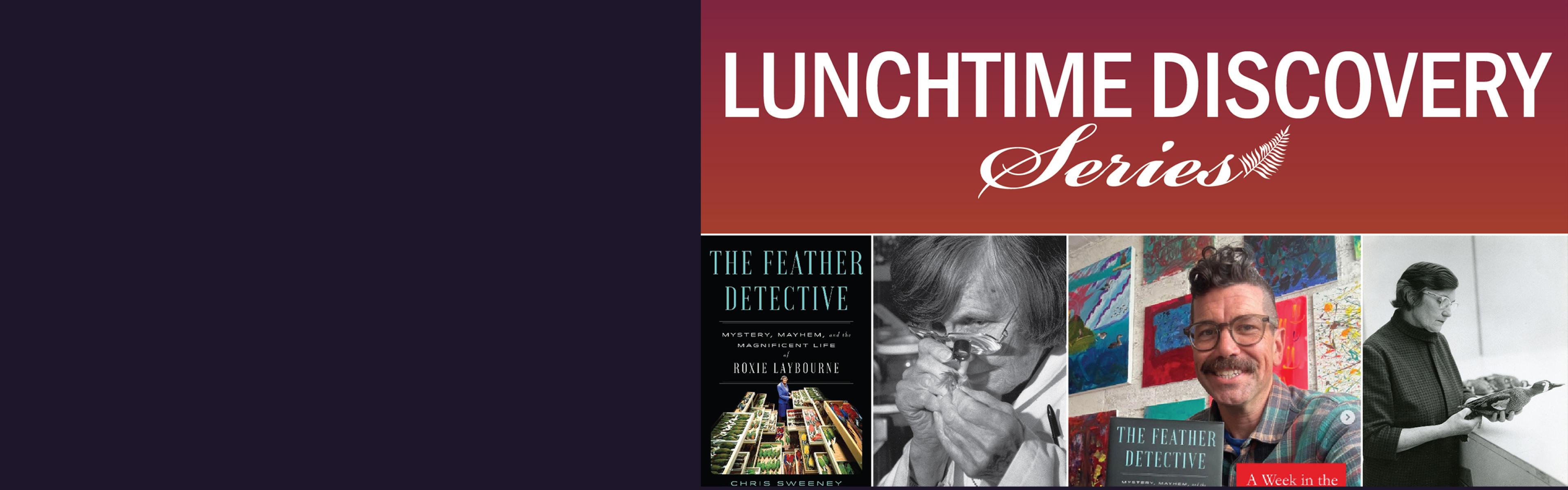Graphic for Chris Sweeney's talk on Oct 29 at noon