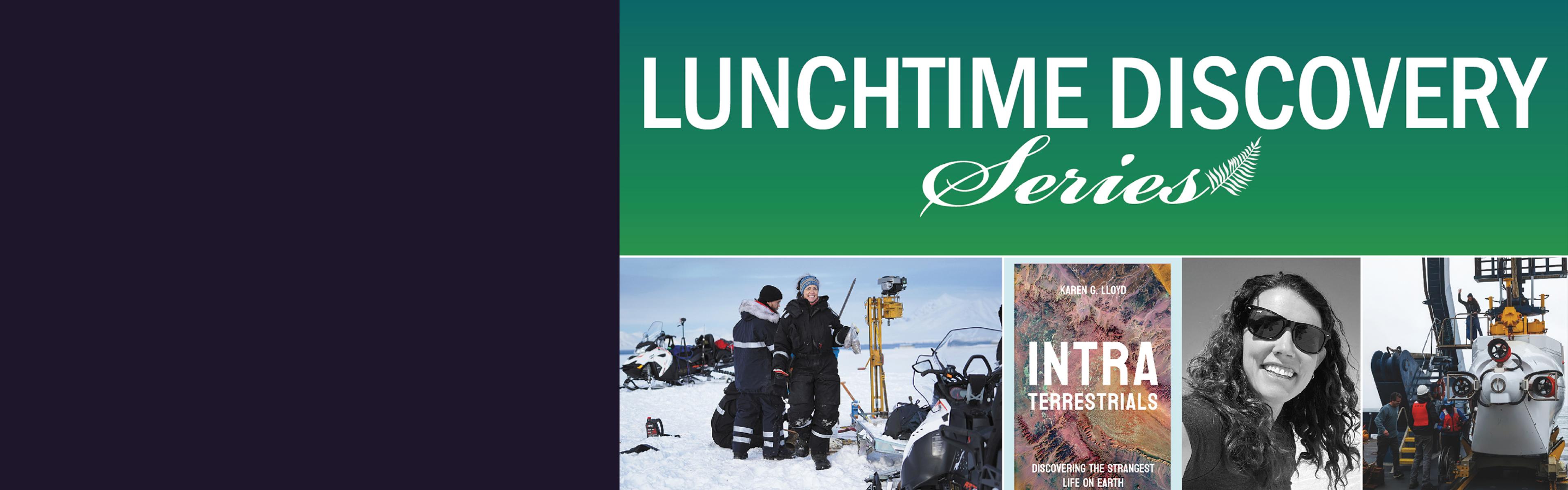 Graphic for Karen Lloyd's talk on December 3 at noon