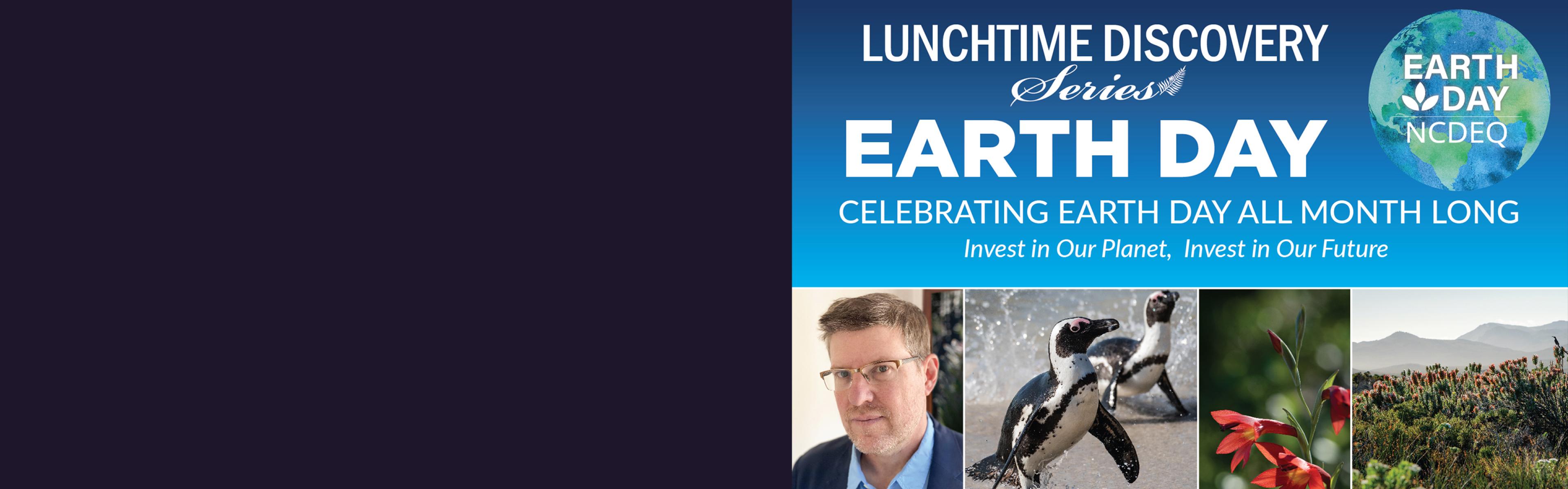 graphic for Adam Welz's talk on April 8 at noon