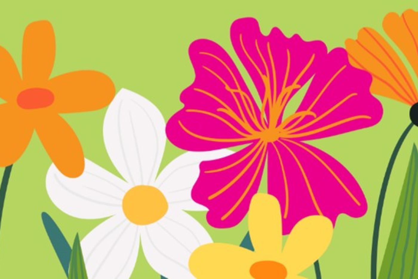 Floral graphic 