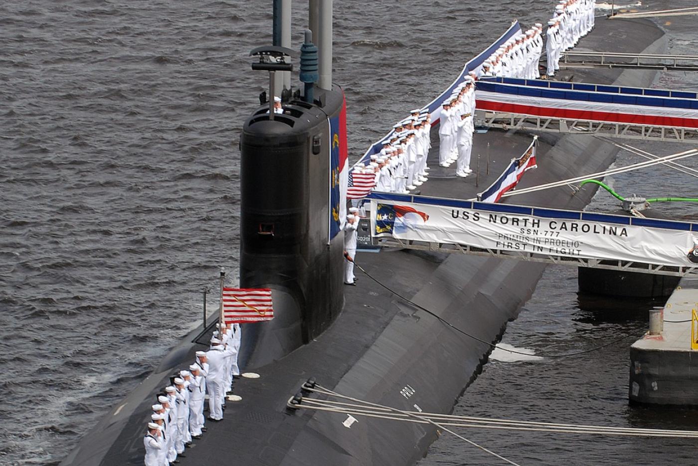 SSN-777-North Carolina -007 Nuclear Submarine