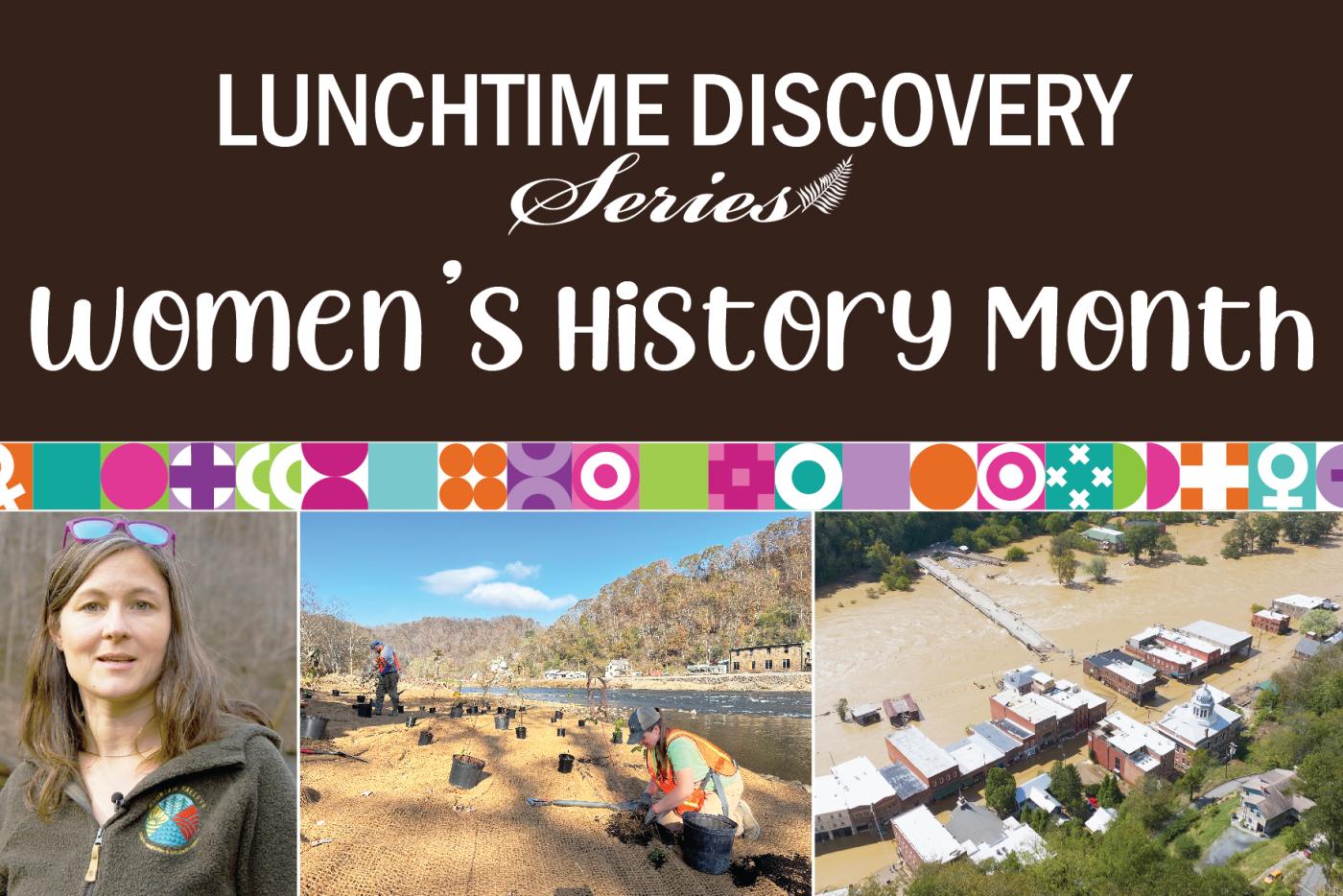 graphic for Mariah Hughes talk on March 26 at noon 