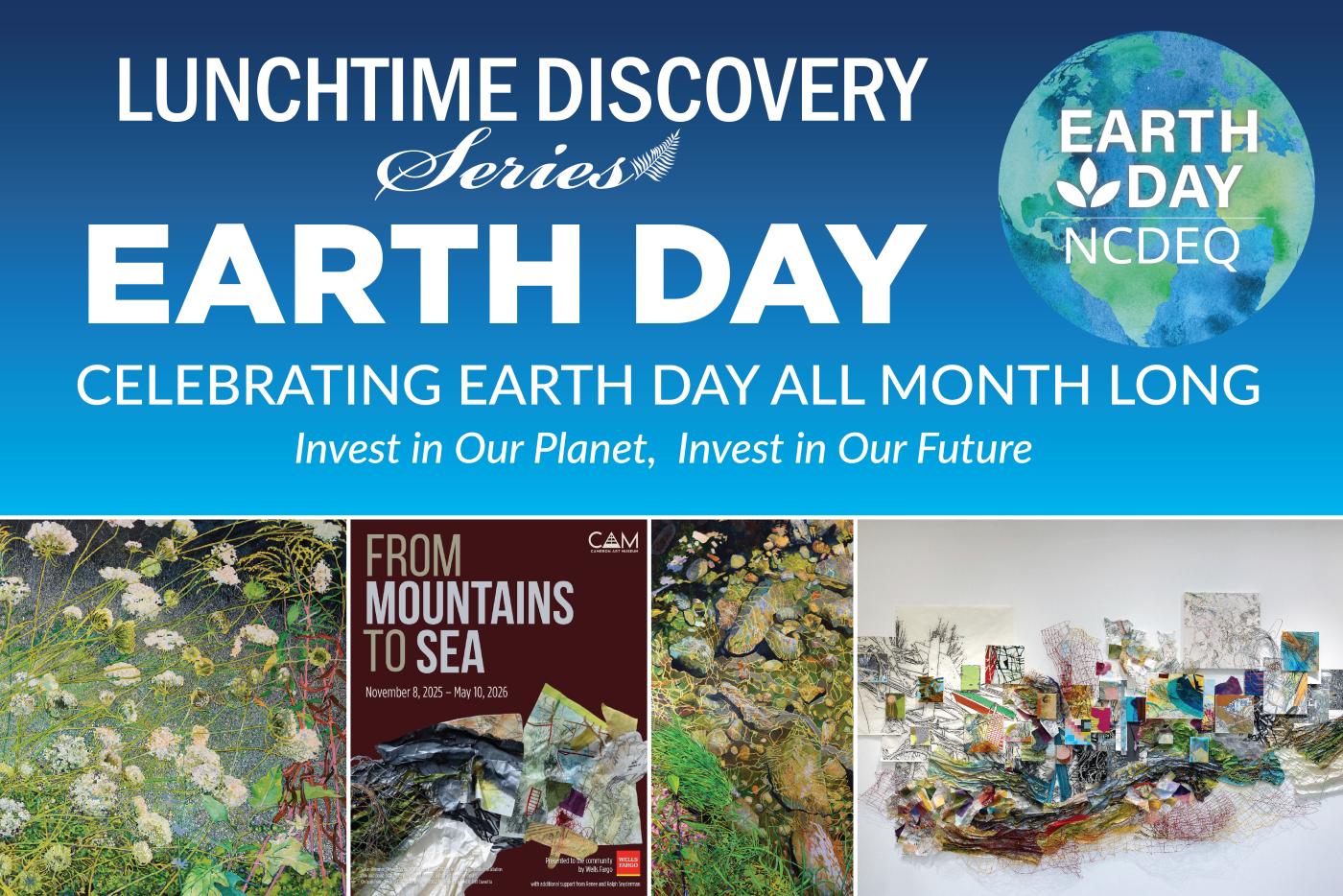 Graphic for September Krueger and Ben Billingsley's talk on April 28 at noon