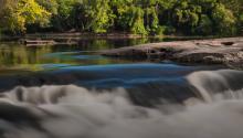 Rapids at Raven Rock State Park. Photo by Charlie Peek.