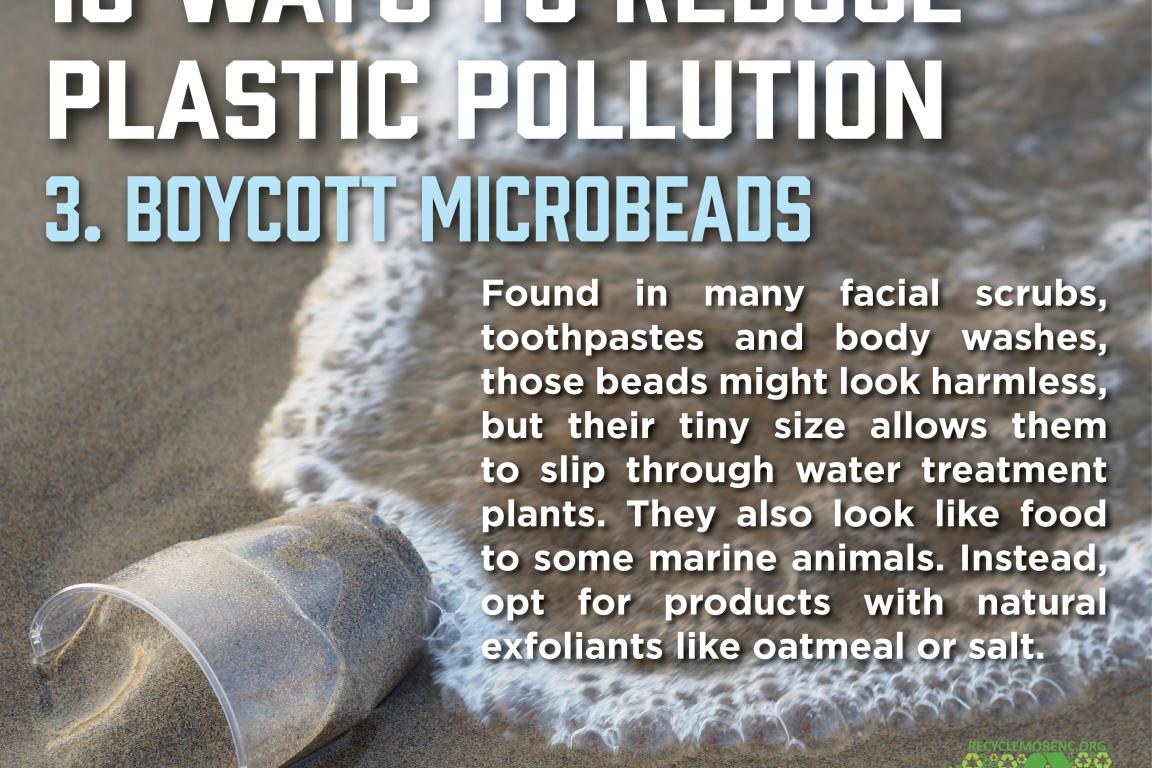 10 Ways to Reduce Plastic Pollution: 3. Boycott Microbeads