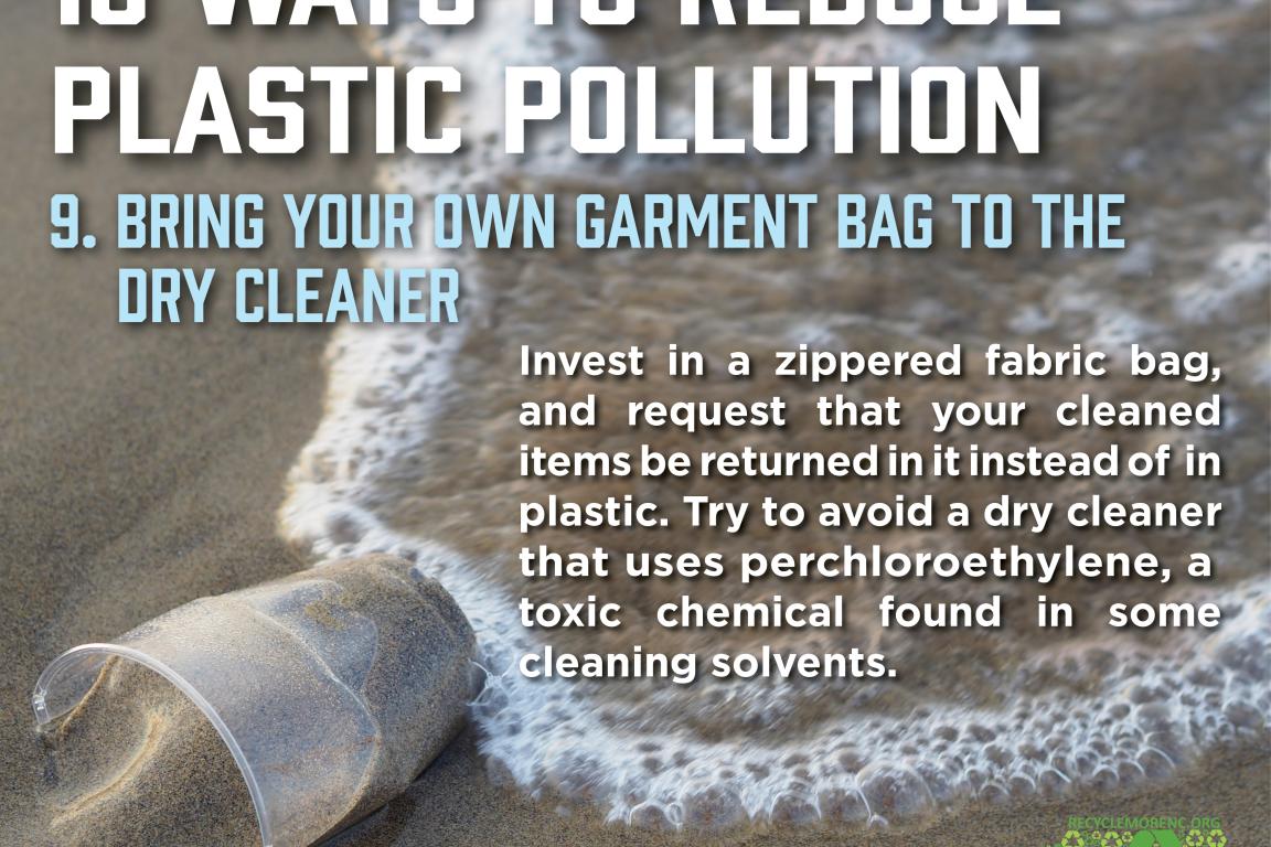 Bring Your Own Garment Bag to the Dry Cleaner