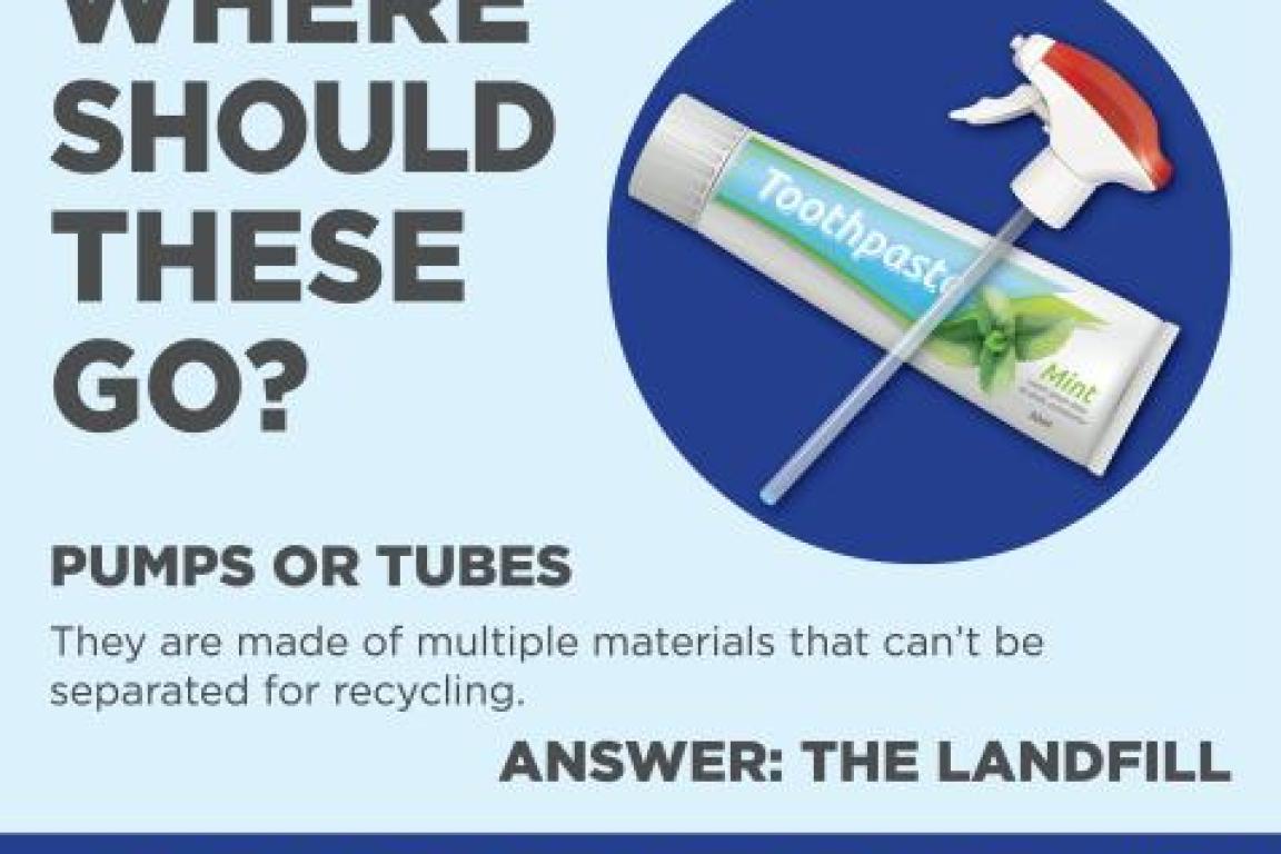 Pumps or tubes