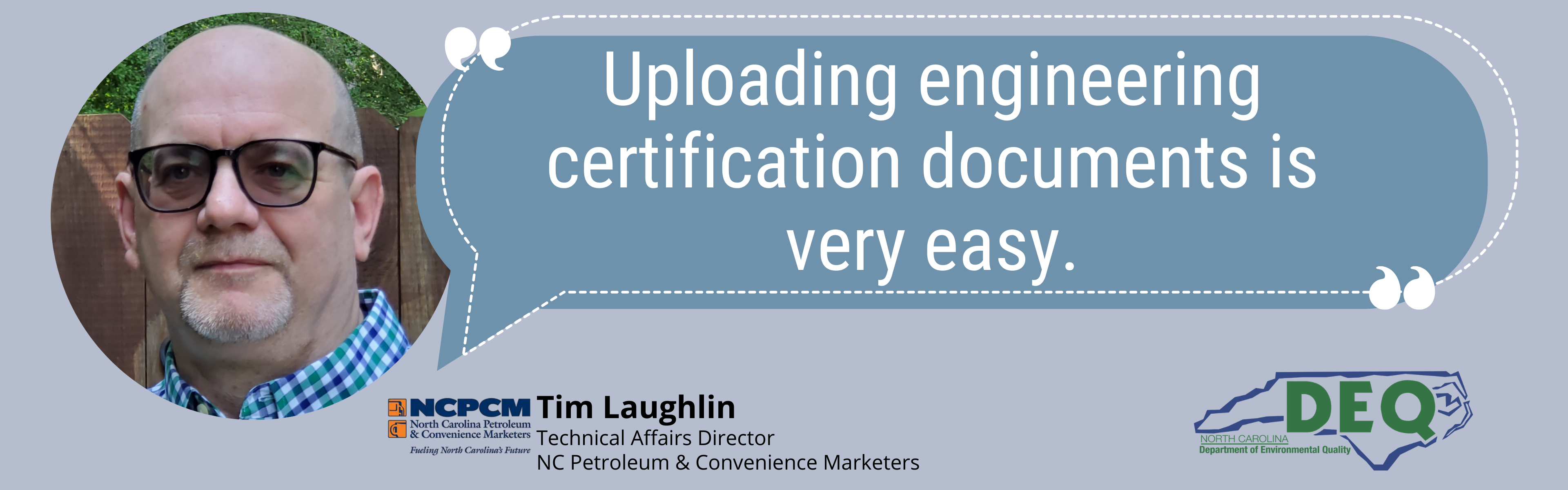 A quote from an external partner who uses AccessDEQ