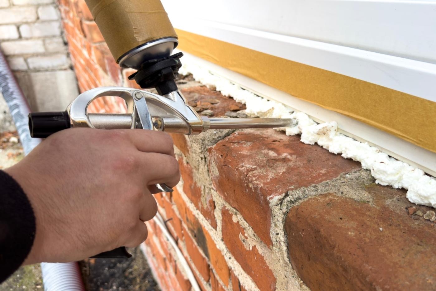 Sealing home cracks