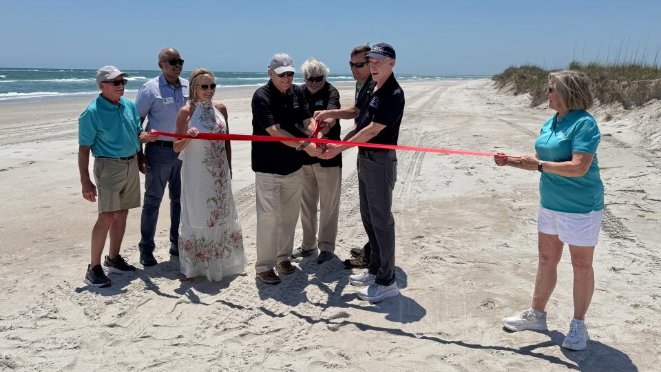 NCDEQ and Land Trust cut the ribbon on Topsail Nature Preserve