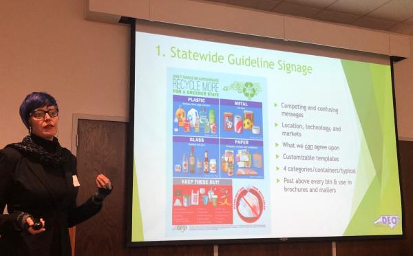 DEACS presents new recycling outreach materials