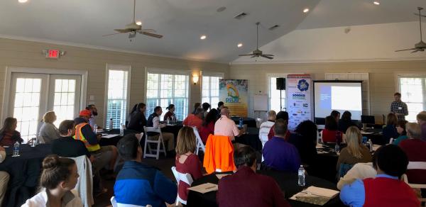 attendees at DEACS anti-contamination workshops