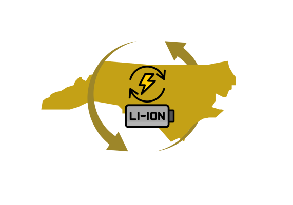 The state of NC supports the circularity of lithium ion batteries