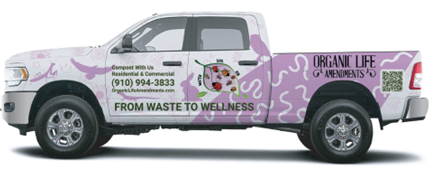 Organic Life Truck with Decal