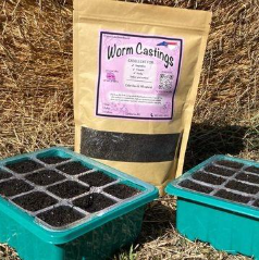 Organic Life Worm Castings Packaging