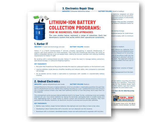 Preview showing both pages of the case study document