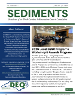Page 1 of Volume 28 Number 1 of the Sediments Newsletter