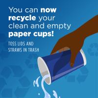 Hand Recycling Paper Cup