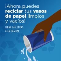 Hand Recycling Paper Cup_Spanish
