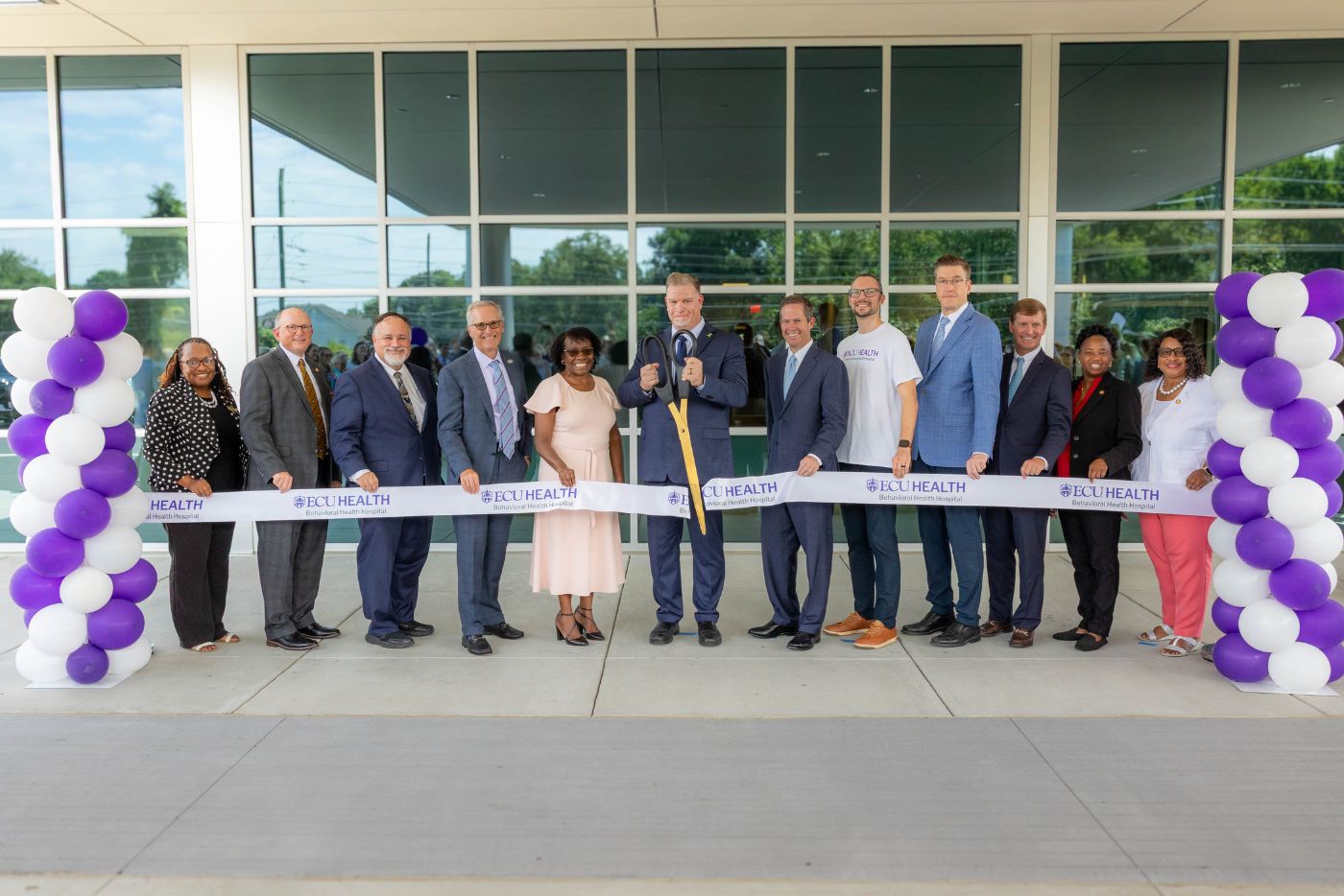NCDHHS' Deputy Secretary of Health Attends Ribbon-Cutting for ECU Health’s New Behavioral Health Hospital