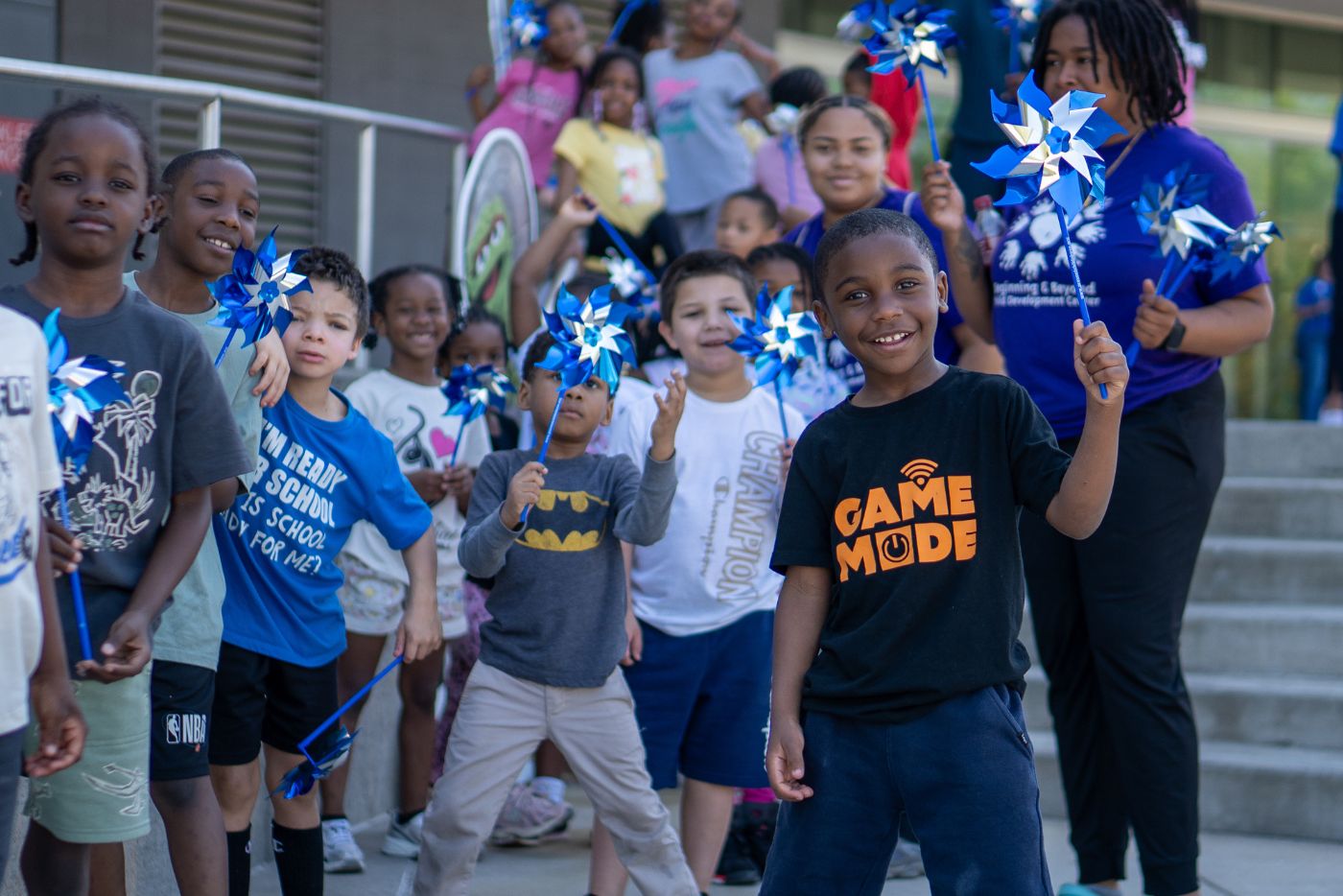 NCDHHS and Positive Childhood Alliance NC Hold Event in Recognition of Child Abuse Prevention Month