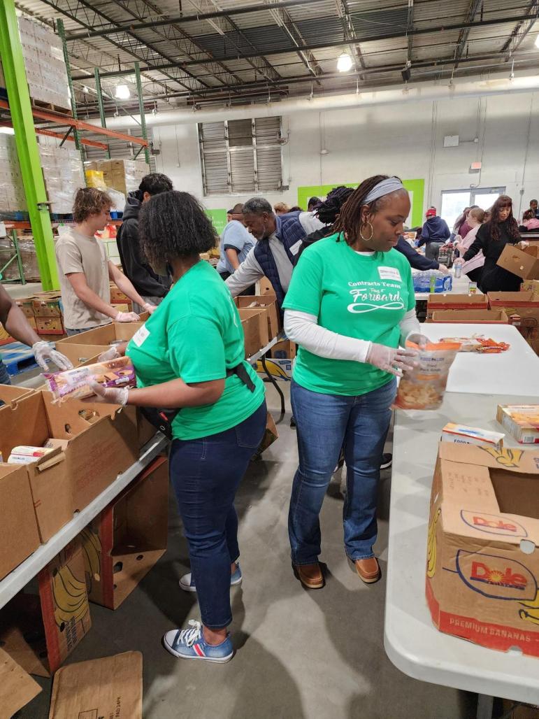 Office of Rural Health Team at Food Bank