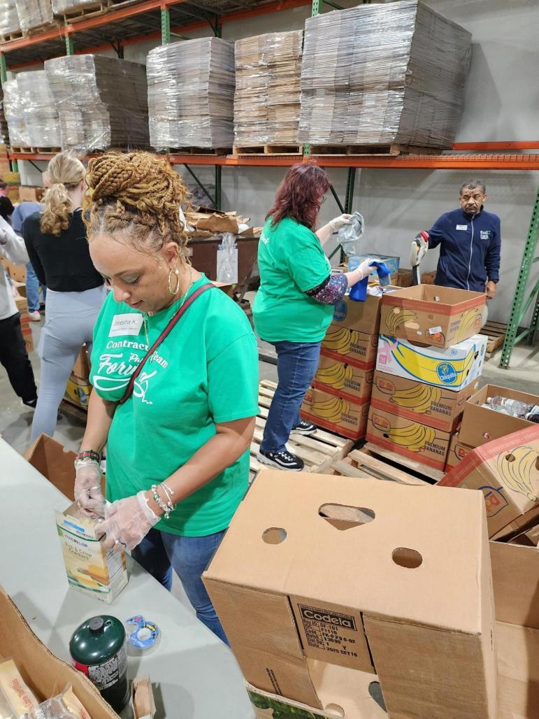 Office of Rural Health Team at Food Bank