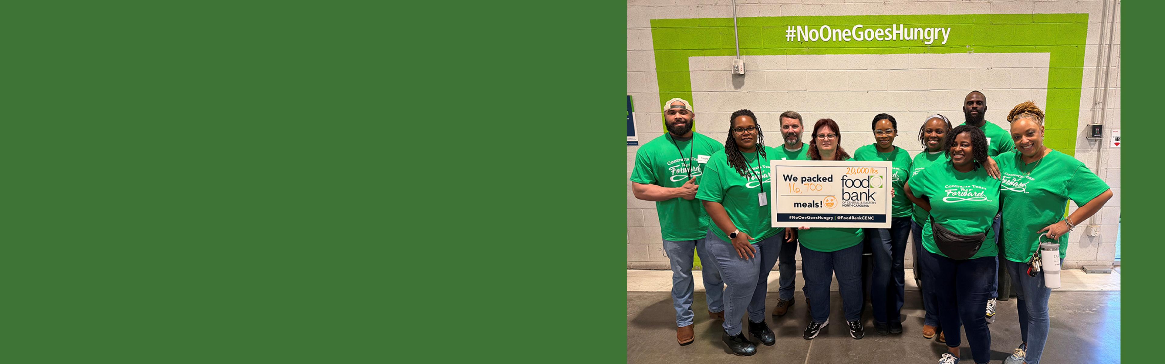 Office of Rural Health Team at Food Bank