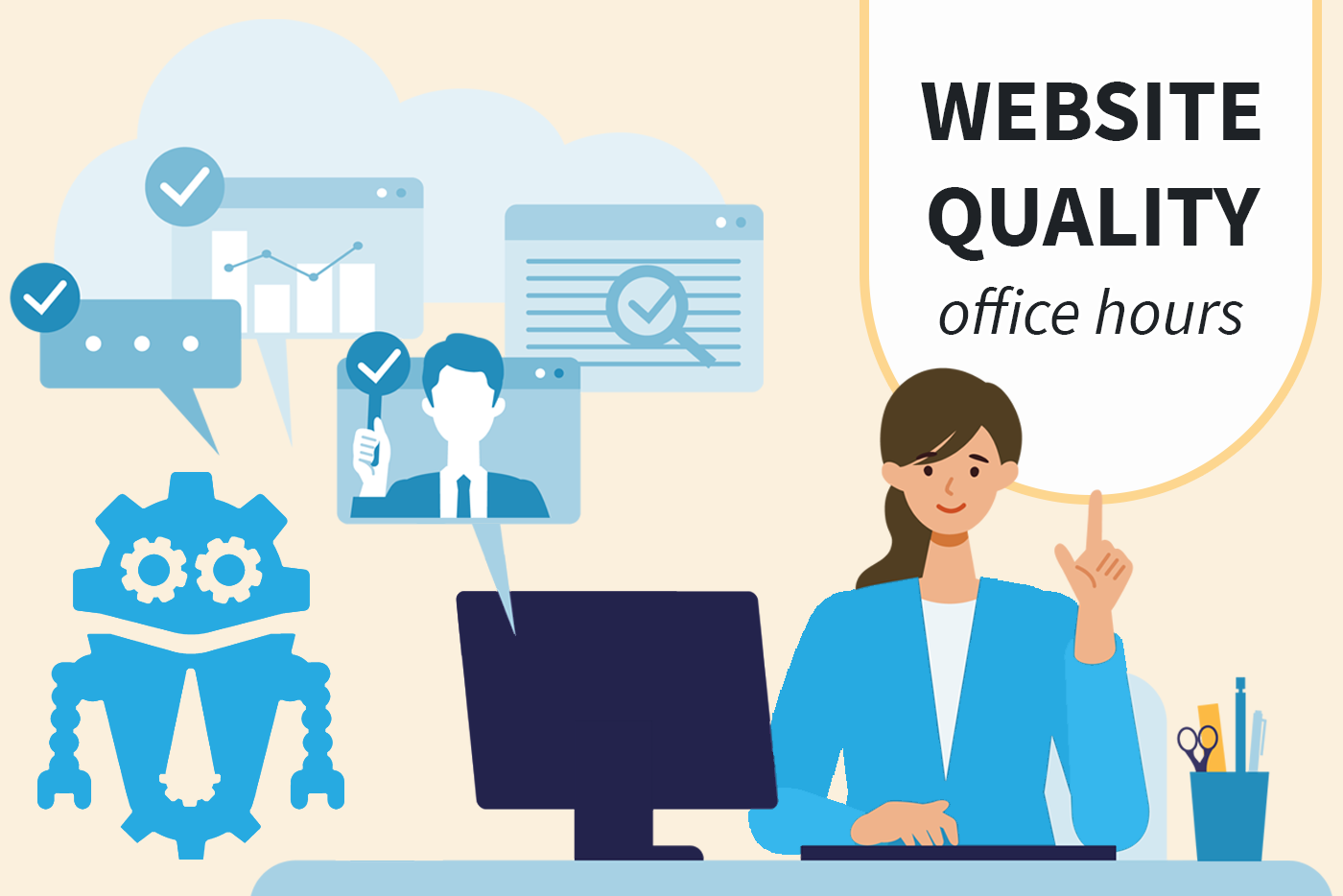 Friendly staff waiting to answer your DubBot questions